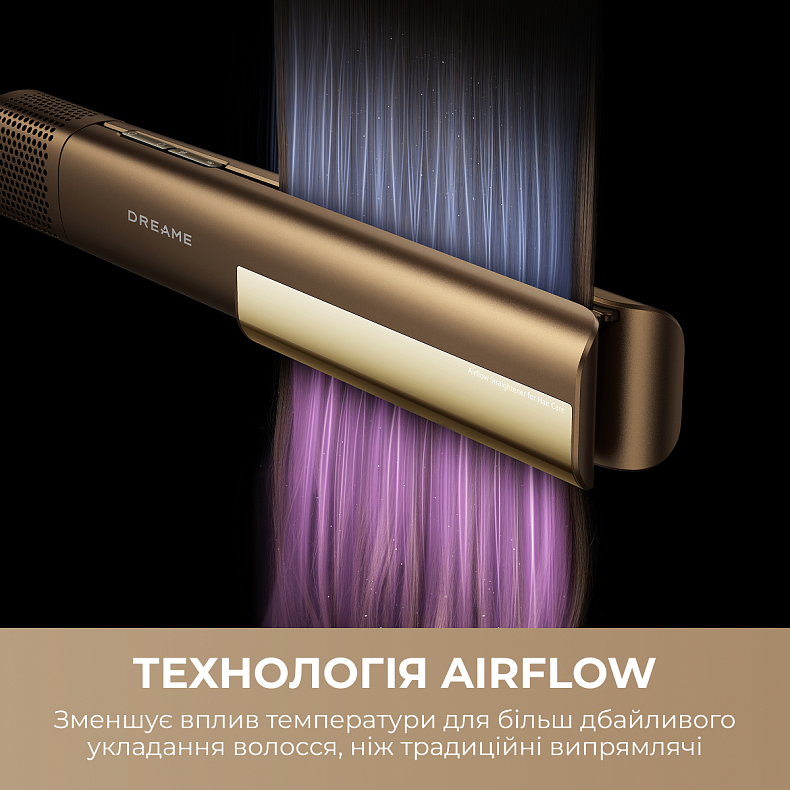 Випрямляч для волосся DREAME Aero Straight Gold AMA10A