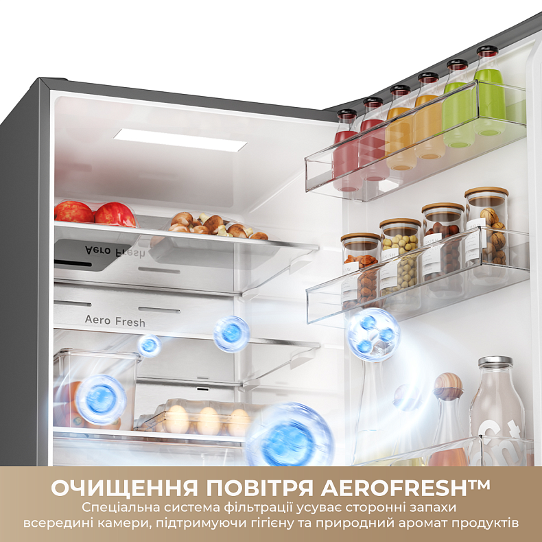 Холодильник DREAME MegaPro 201cm D class-inox
