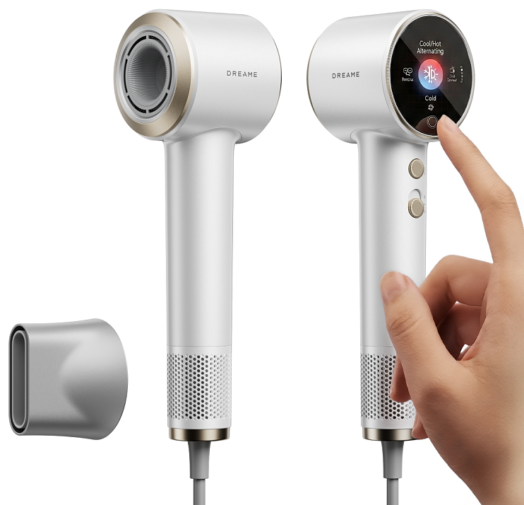Фен DREAME Grand High-Speed Hair Dryer White