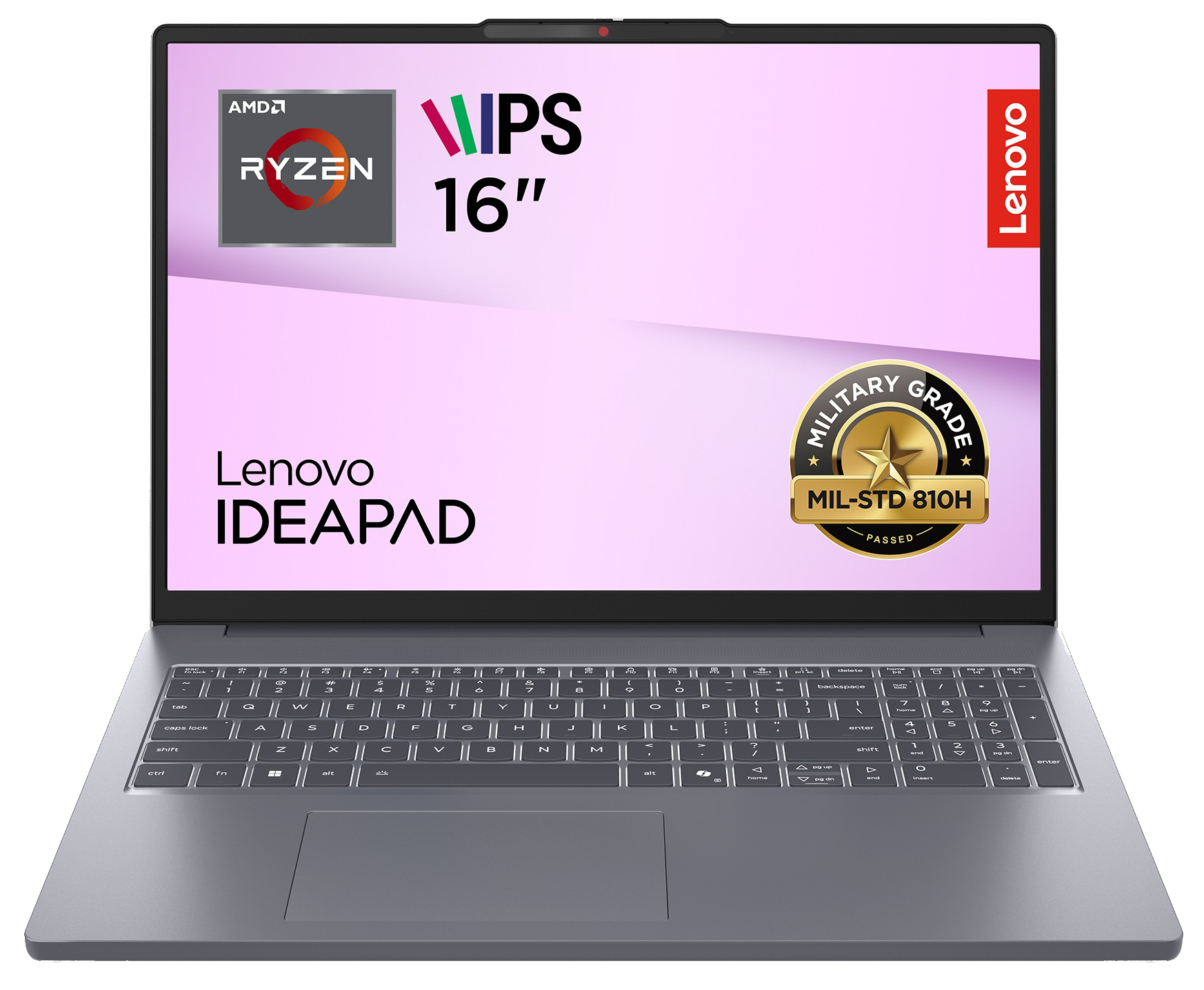 Ноутбук LENOVO IdeaPad Slim 3 16ARP10 (83K800EGRA)