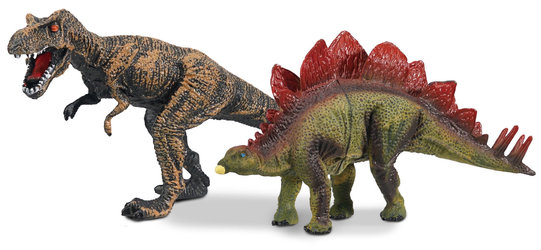 Набір фігурок Dino World Алозавр та Стегозавр