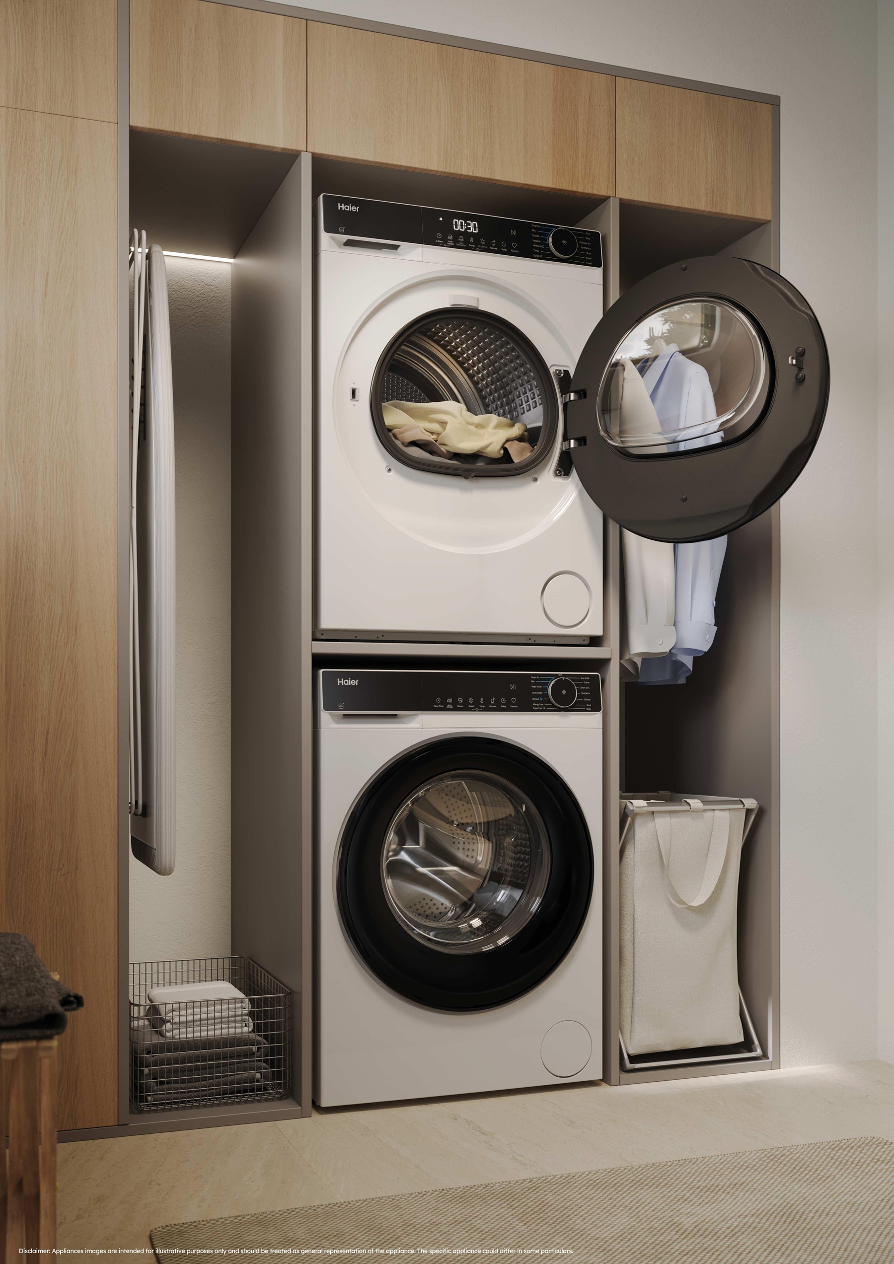 Сушильна машина HAIER HD80-D357U1