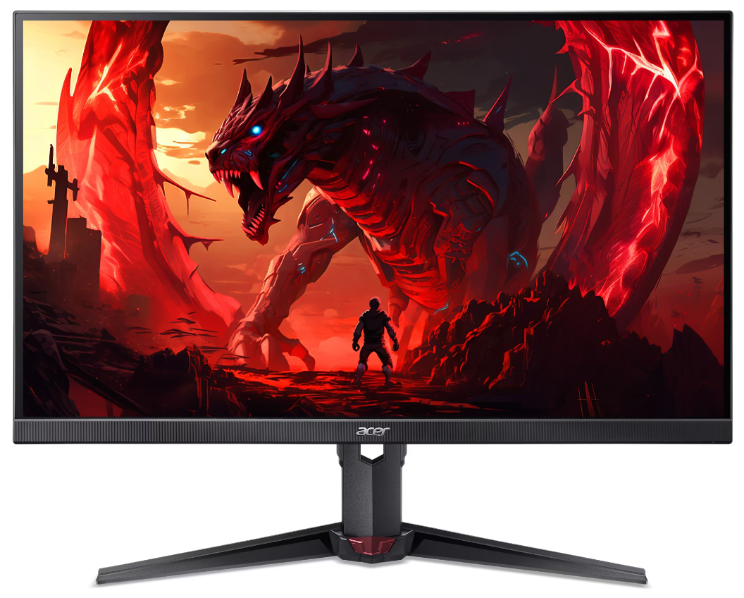 Монiтор TFT ACER 31.5" Nitro XV320QKV4bmiiprx (UM.JX0EE.402) 4K IPS 320Hz(DFR) 2*HDMI DP Pivot MM Black