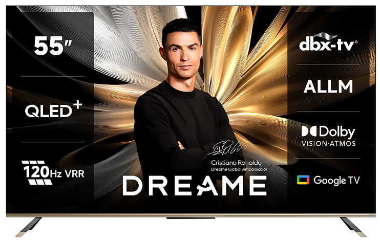 LED-телевізор Dreame Vivid QLED 4K TV 55Q100 (7262667)