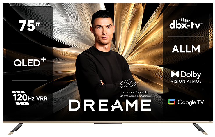 LED-телевізор Dreame Vivid QLED 4K TV 75Q100 (7262669)