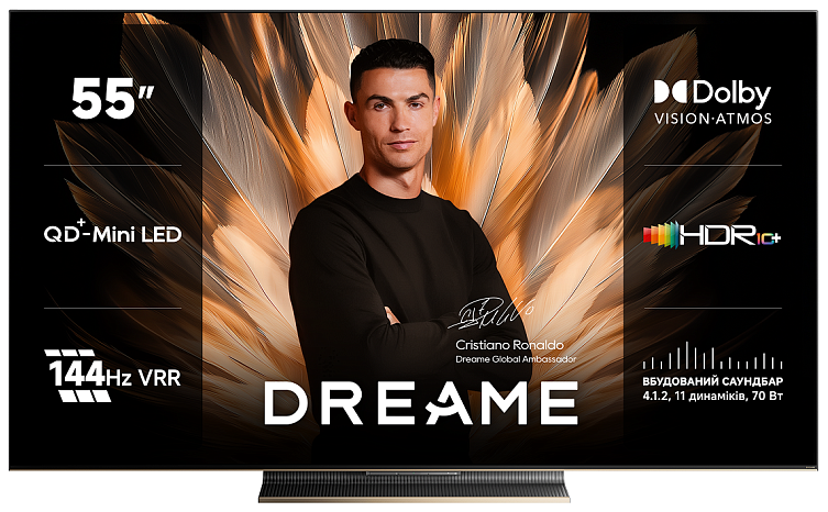 LED-телевізор Dreame Aura Mini LED 4K TV 55S100 (7262670)
