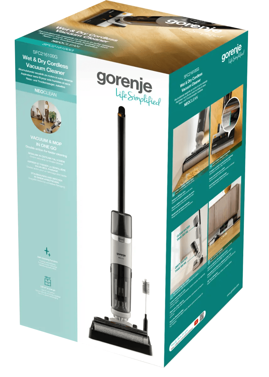 Пилосос акумуляторний Wet&dry GORENJE SFC216100G