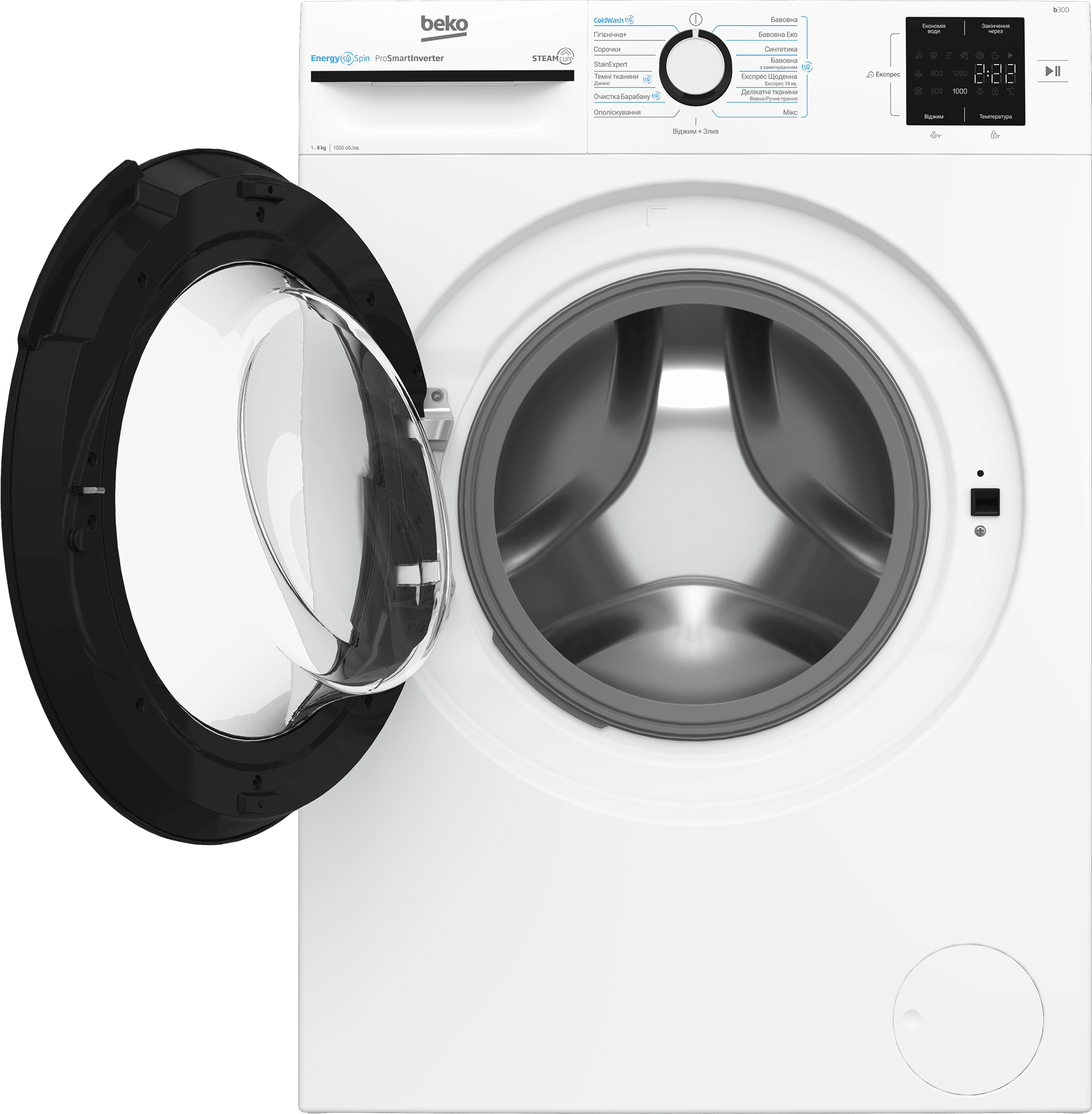 Пральна машина BEKO BM3WFU38215WB