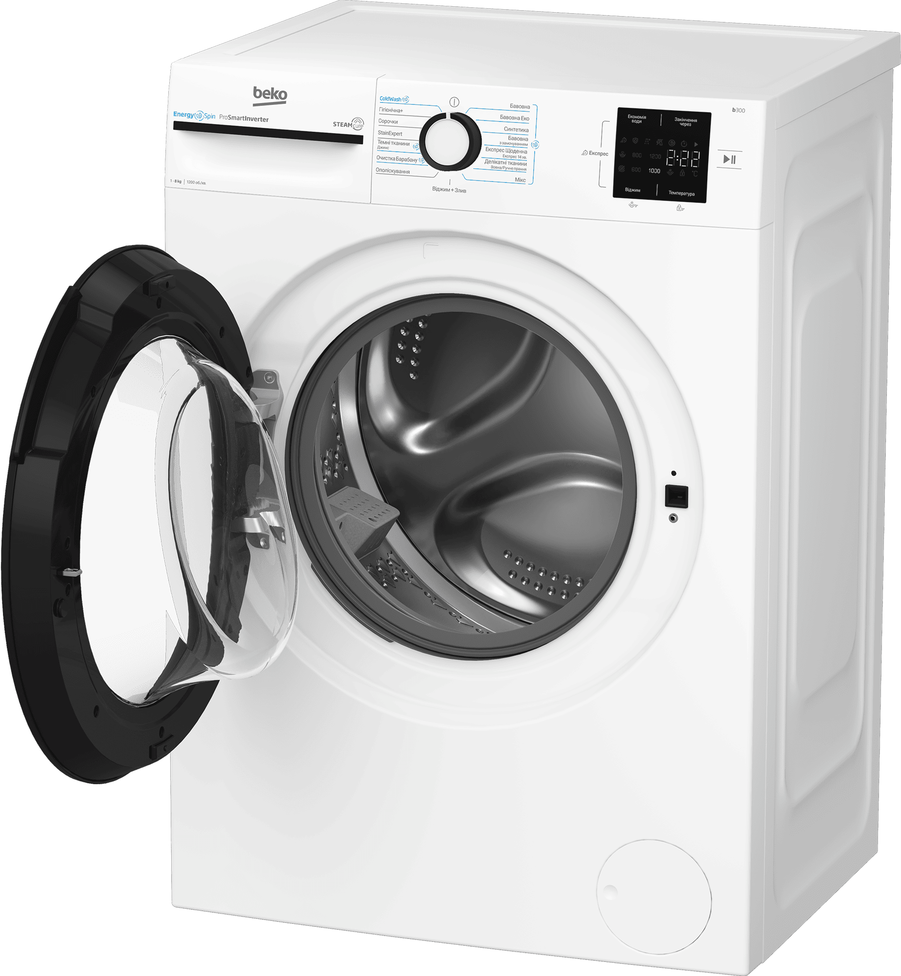Пральна машина BEKO BM3WFU38215WB