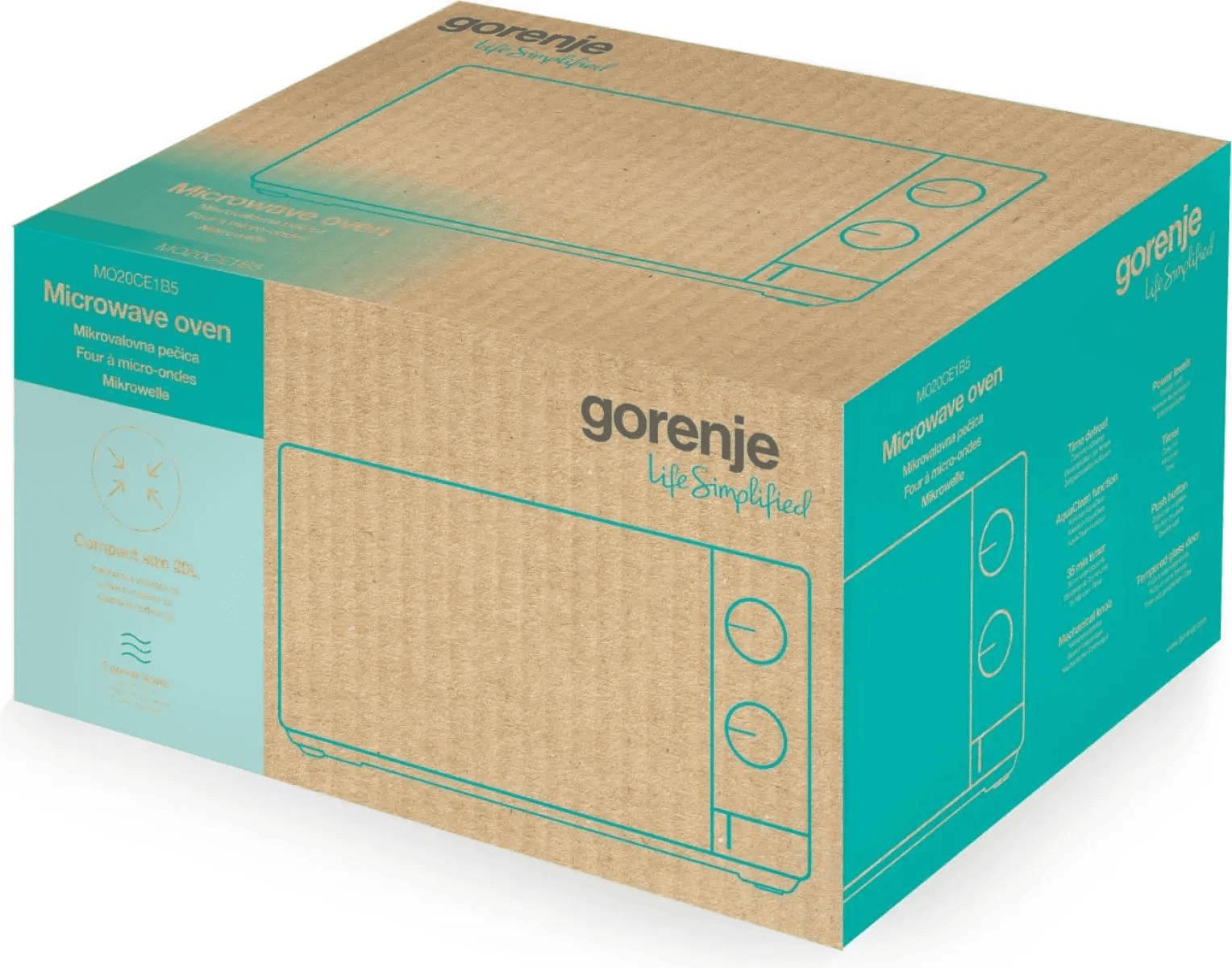 Мікрохвильова піч GORENJE MO20CE1B5 (M20XYZ)