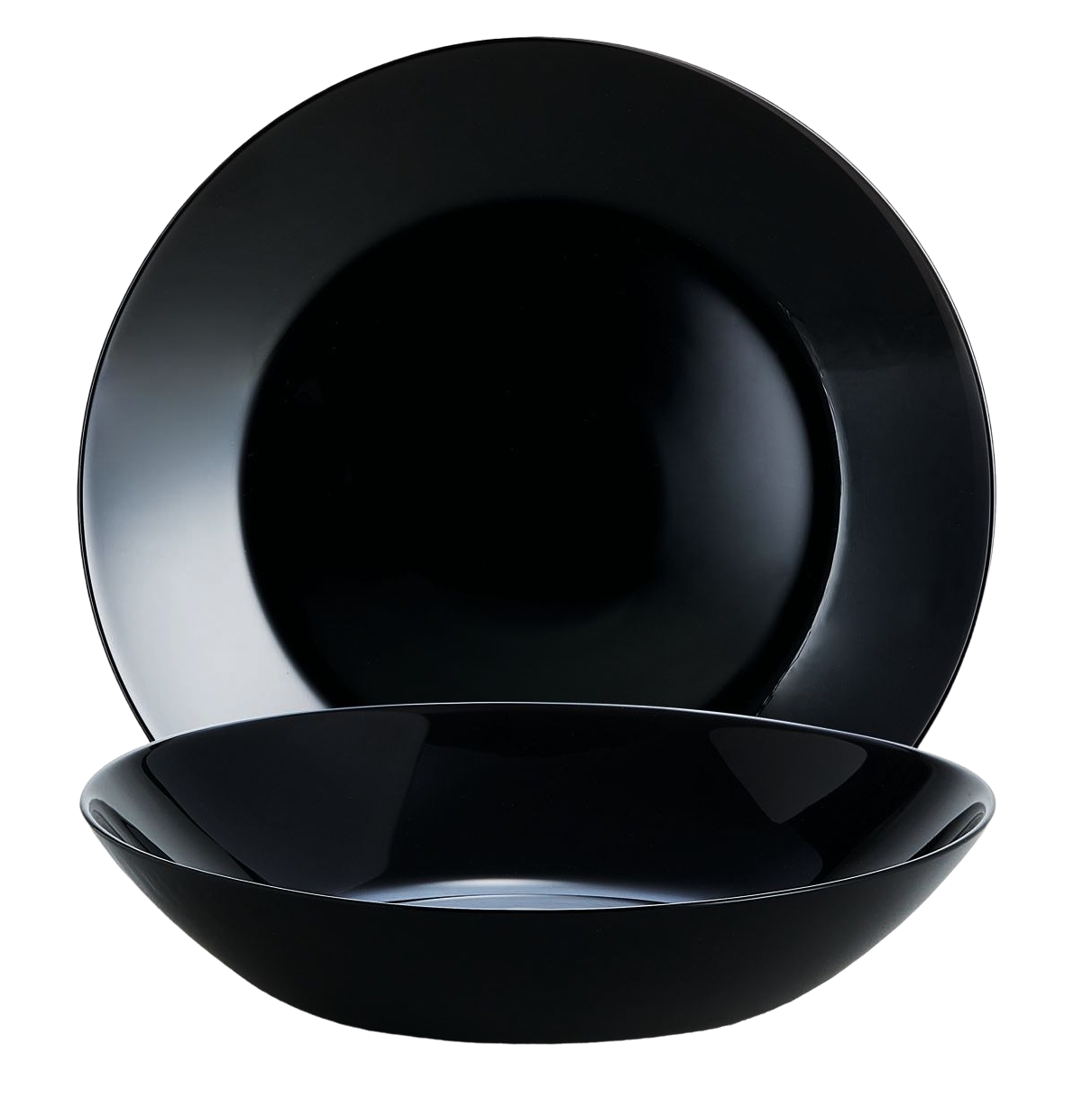 Тарілка LUMINARC ZELIE BLACK /20 см / суп. (V7146)