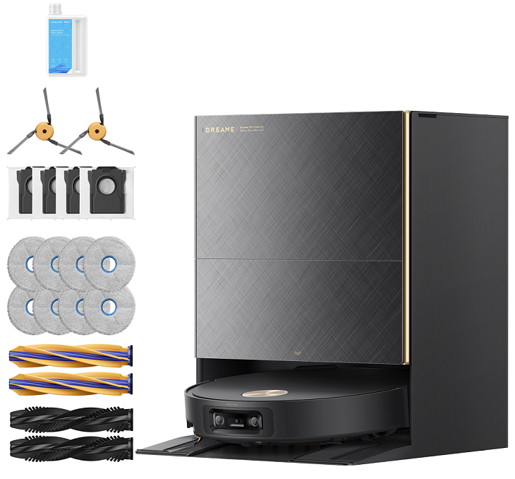 Пилосос-робот DREAME Bot X60 Ultra Complete Black (RLX87DE)