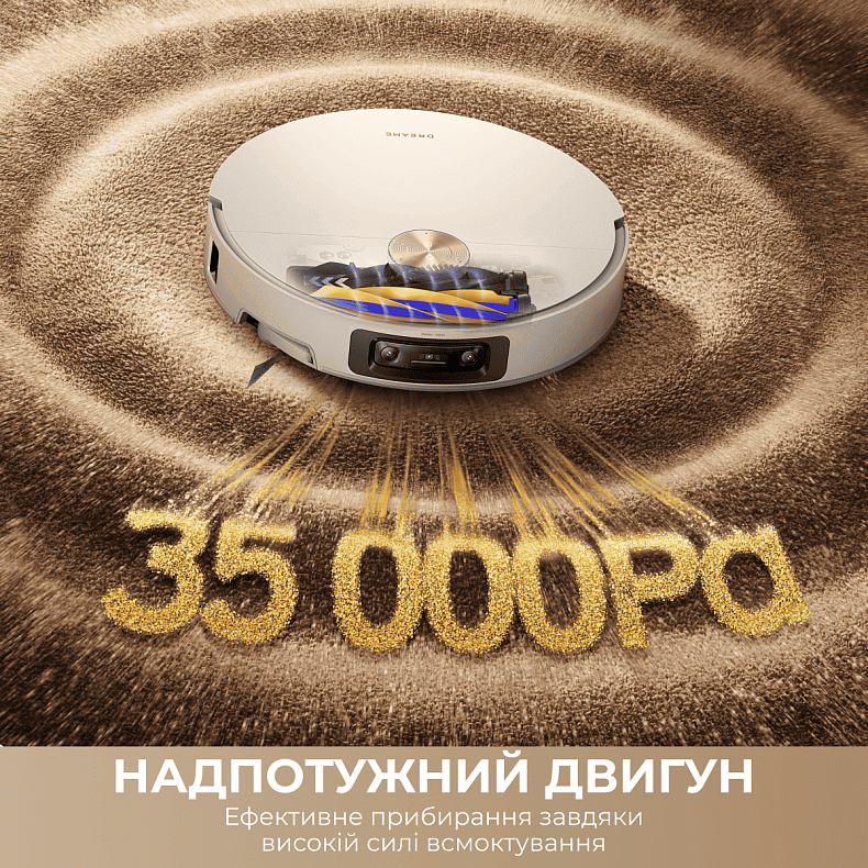 Пилосос-робот DREAME Bot X60 Ultra Complete Black (RLX87DE)
