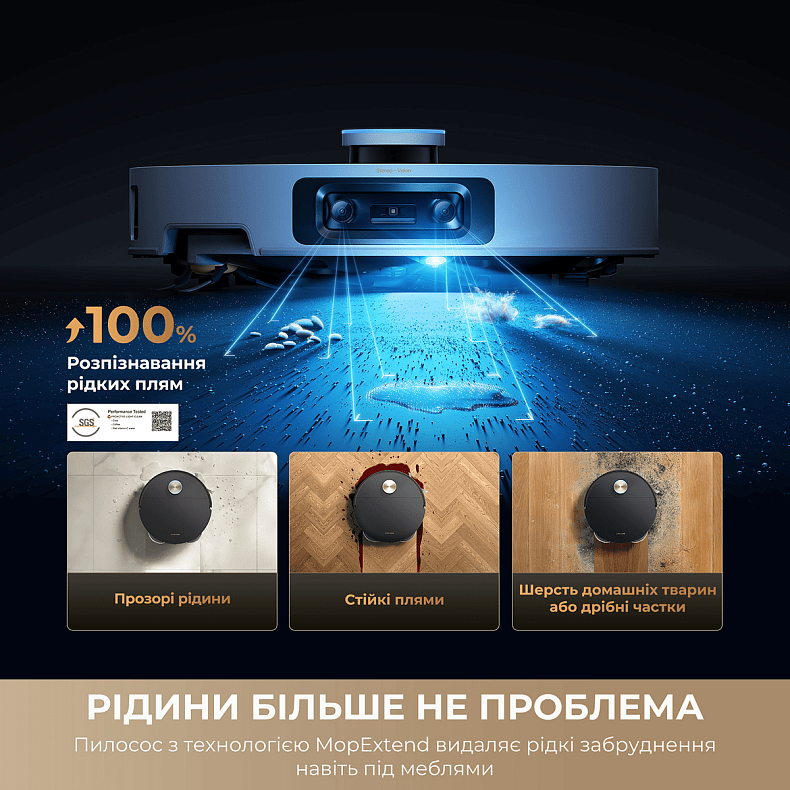 Пилосос-робот DREAME Bot X60 Ultra Complete White (RLX87DE)
