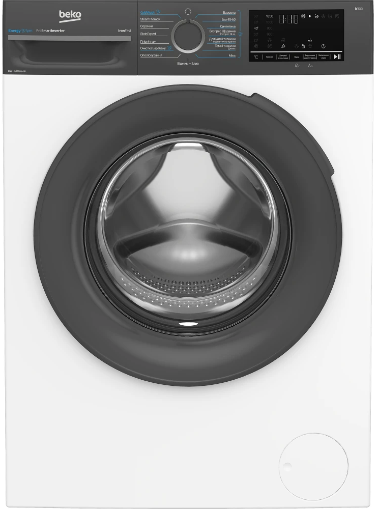 Пральна машина BEKO BM3WFU48215WPAA