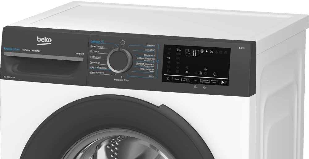 Пральна машина BEKO BM3WFU48215WPAA