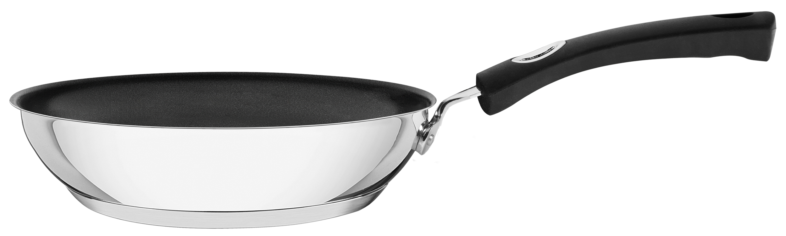 Сковорода TRAMONTINA Solar silicone нерж. 24см б/кр (62135/247)