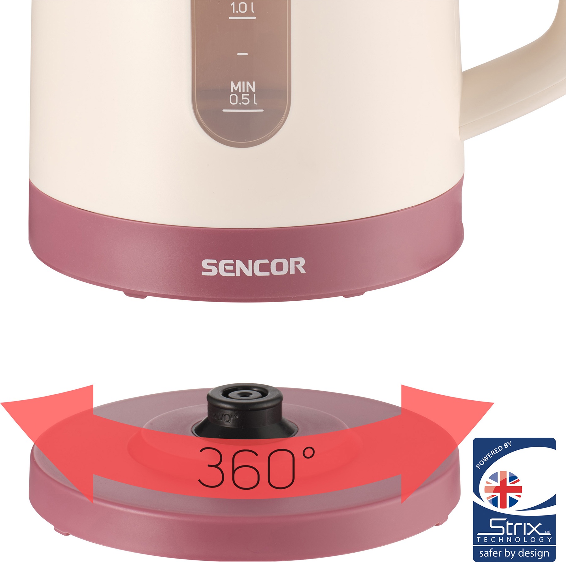 Чайник SENCOR SWK 1733RS