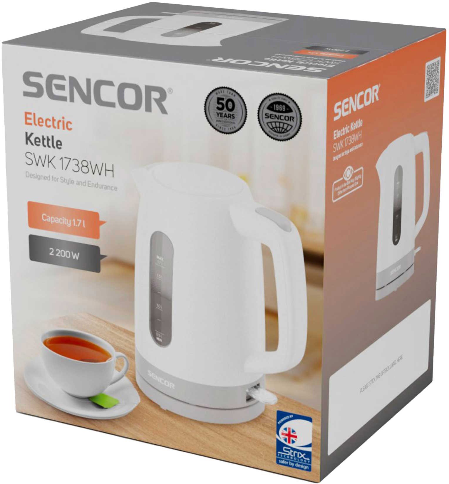 Чайник SENCOR SWK 1738WH