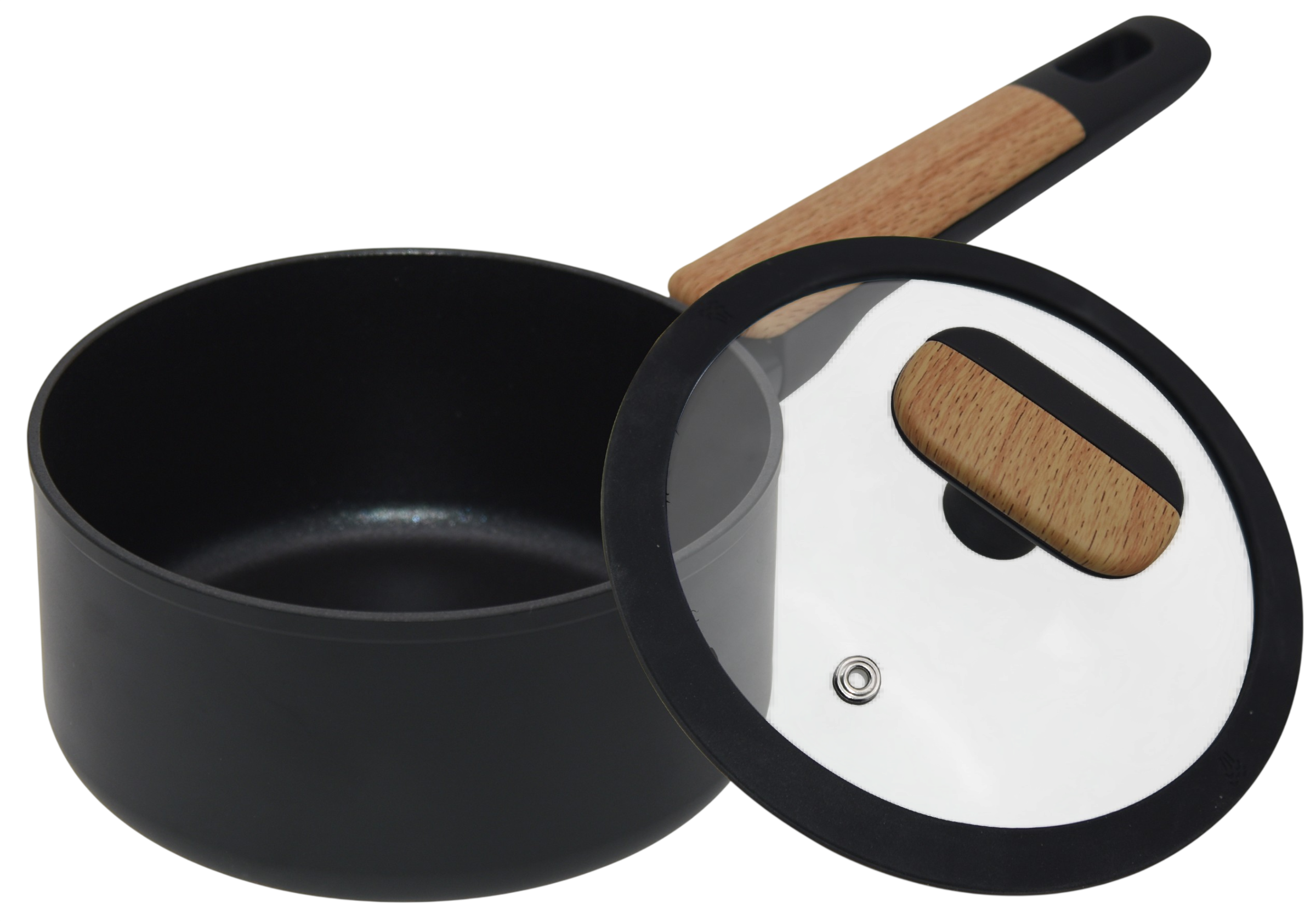 Ківш OSCAR MASTER алюмінієвий 16 см (1.4 л) з кришкою new (OSR-4102-16/n)
