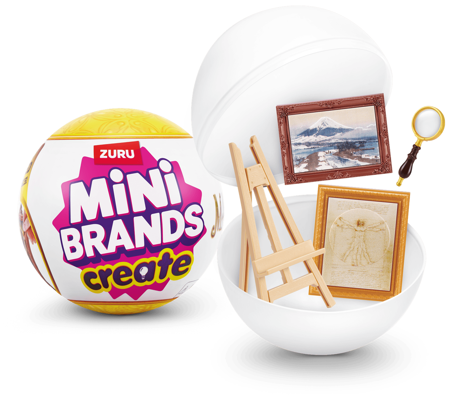 Ігровий набір ZURU MINI BRANDS Create Шедеври живорису та скульптури