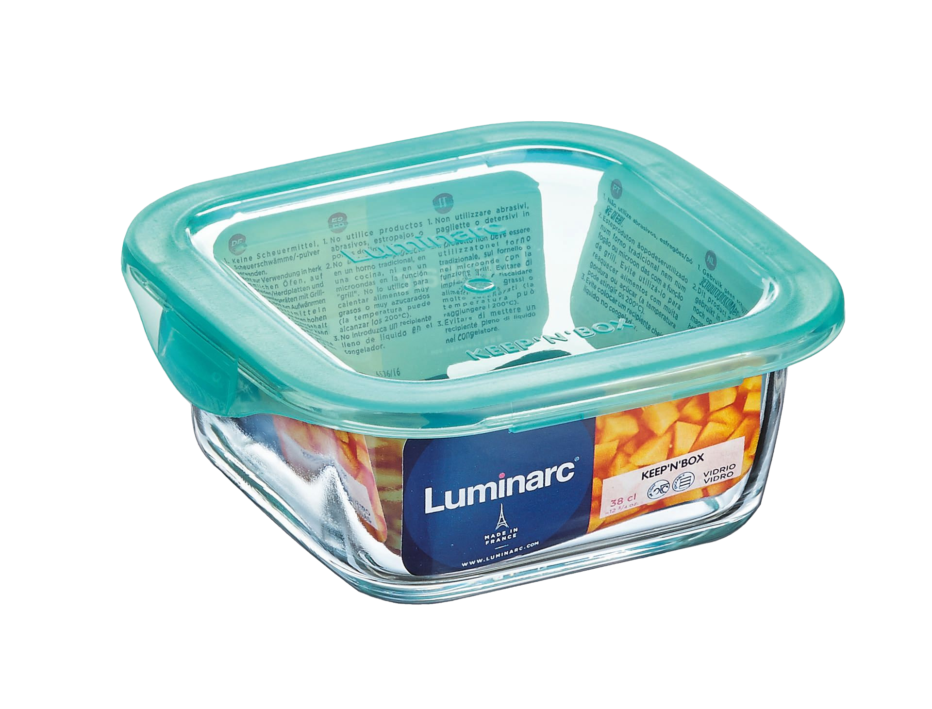 контейнер LUMINARC KEEP'N' BOX /квадр. /1220 мл. (P0736)