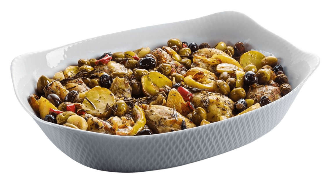 Форма с/к LUMINARC SMART CUISINE WAVY GRANIT д.запік/прямокут./34x25см (X1629)