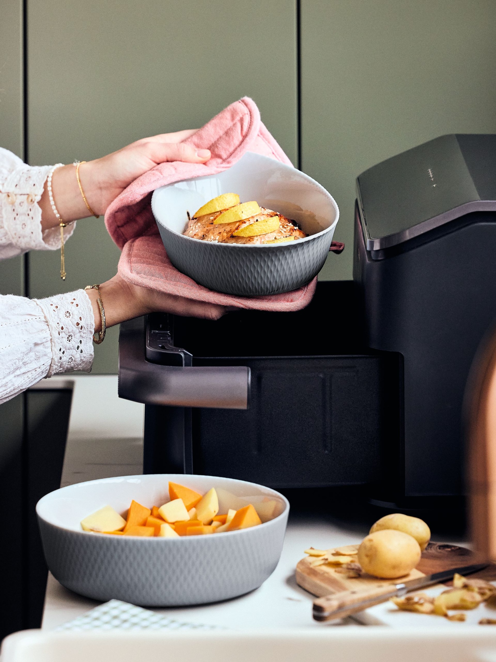 Форма с/к LUMINARC SMART CUISINE WAVY GRANIT д.запік/овал./29x17см (X1632)