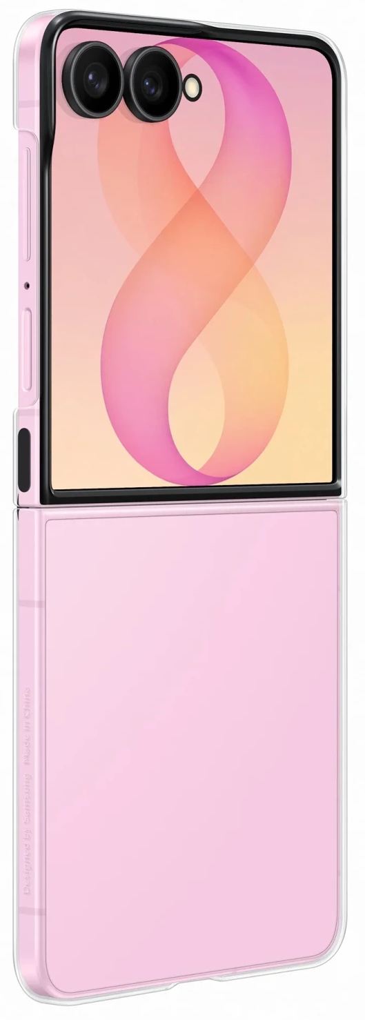 Чохол для смартф. SAMSUNG для Flip 8 Clear Case EF-QF776CTEGUA / Прозорий
