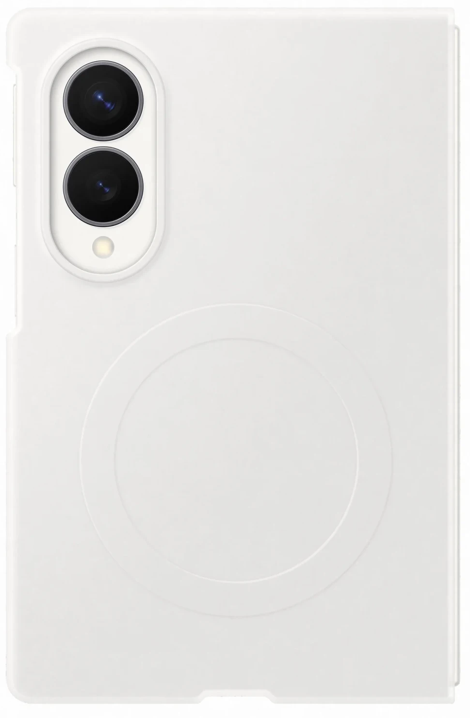 Чохол для смартф. SAMSUNG для Fold 8 Silicone Magnet Case EF-EF971CWEGUA / Білий