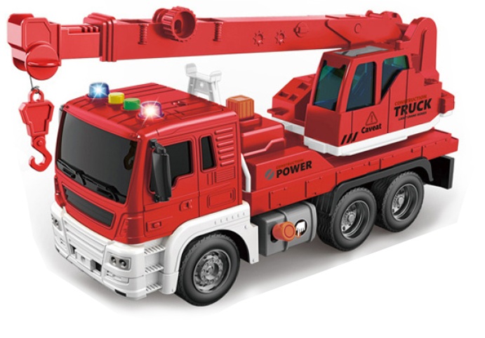 Іграшка CARS S Кран 1:16 (рухомі частини, інерція, звук, світло, вихлоп)