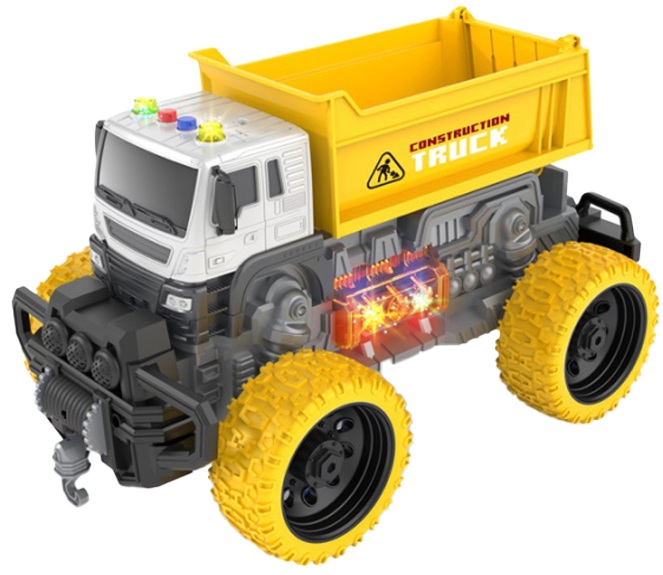Іграшка CARS S Вантажівка-позашляховик 1:16 (інерція, звук, світло, лебідка)