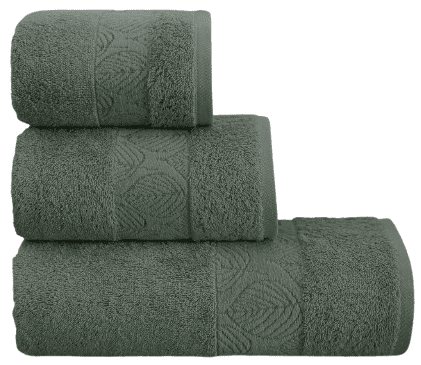 Текстиль банний SOHO Рушник 50*90 бавовна 100% Elbe Dark Olive
