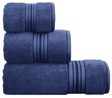 Текстиль банний SOHO Рушник 70*140 бавовна 100% Sophia Dark Blue