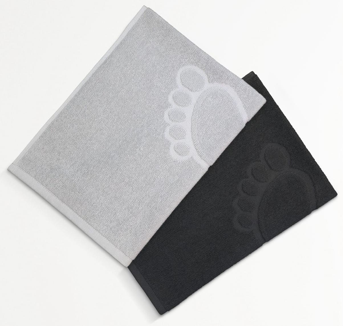 Текстиль банний SOHO Наб. руш. для Ніг 50*70 2 шт. бавовна 100% Gray/Graphite