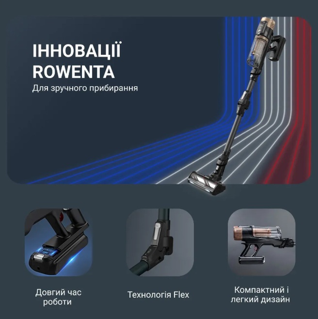 Пилосос акумуляторний ROWENTA RH9B74WO