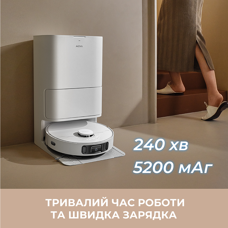 Пилосос-робот Mova Bot E30 Ultra (RLE51SE)