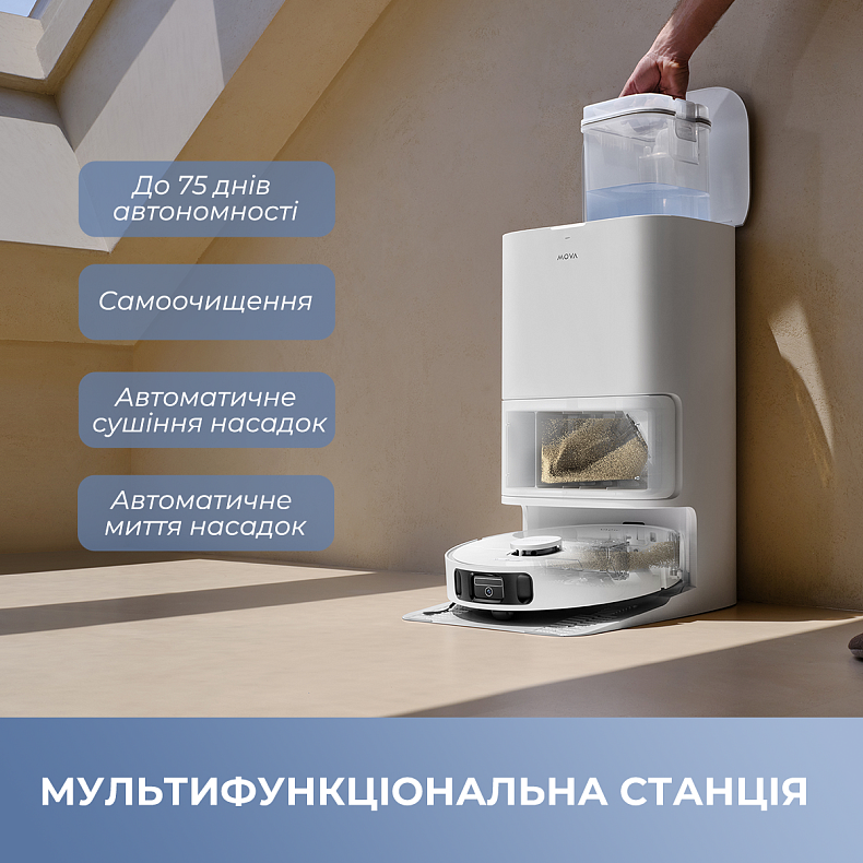 Пилосос-робот Mova E40 Ultra