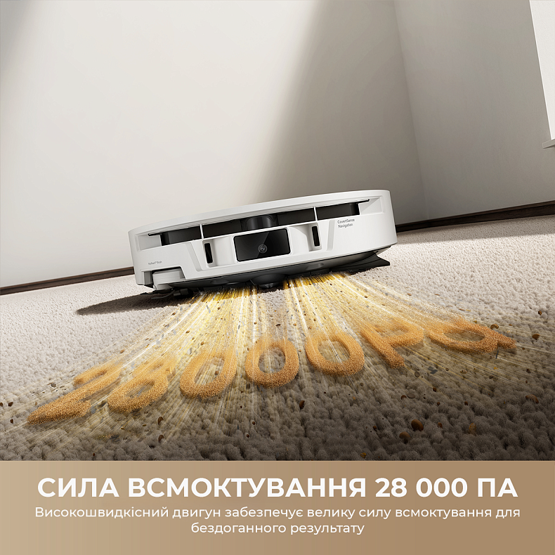 Пилосос-робот Mova S70 Roller Black