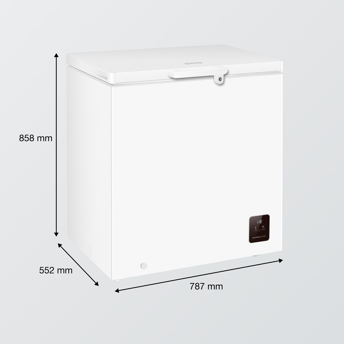 Морозильна скриня Gorenje FH20E6W5 (ZS20782) (7297148)