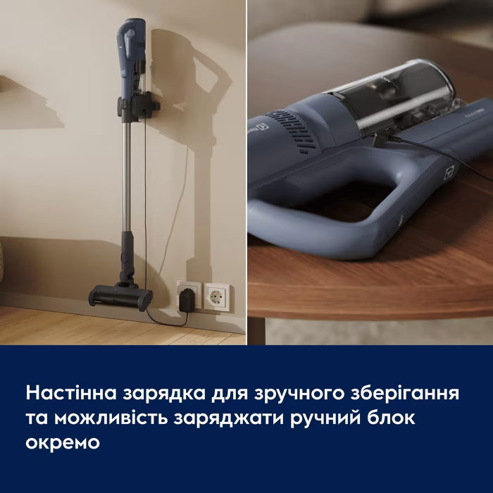 Пилосос акумуляторний ELECTROLUX EP51UH18DB