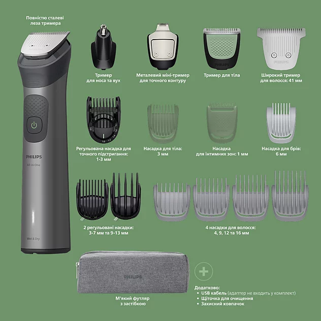 Тример PHILIPS MG7941/15 серії 7000 (17-в-1)