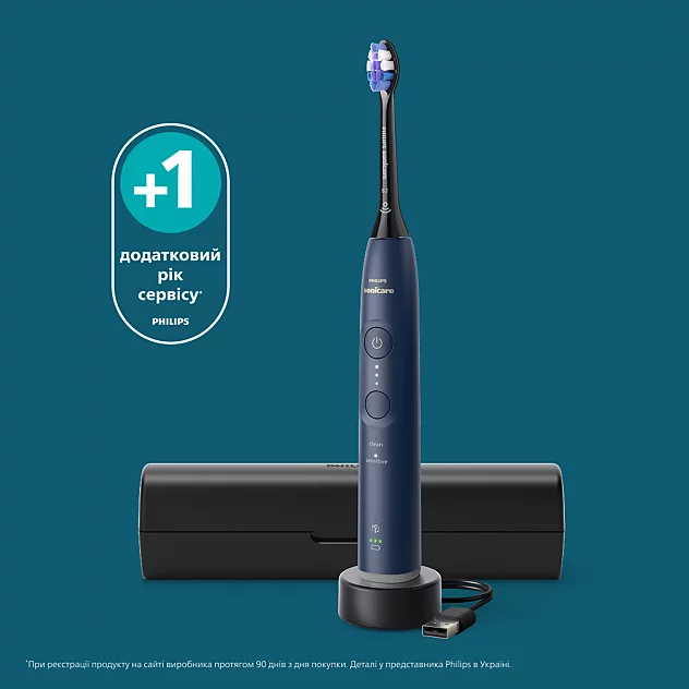 Зубна електрощітка PHILIPS Електрична зубна щітка Sonicare HX7403/08 серії 6100