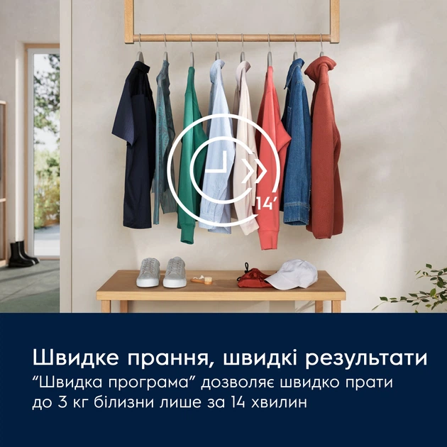 Пральна машина ELECTROLUX EW6F2281E