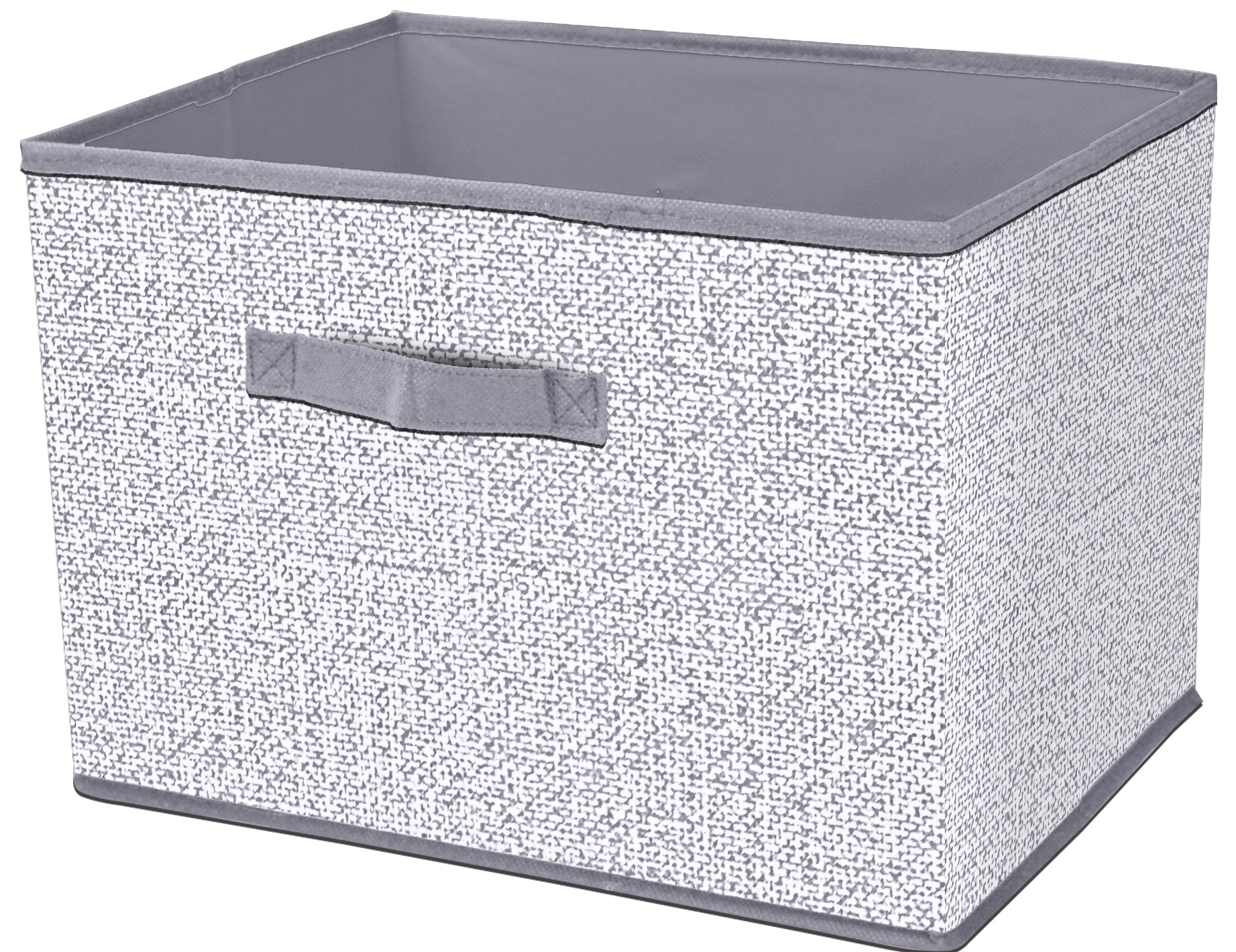 Корзина IDEA HOME NP-103R прям. ткан. Grey 38x27x27 см (NP-103R прям. ткан. Grey)