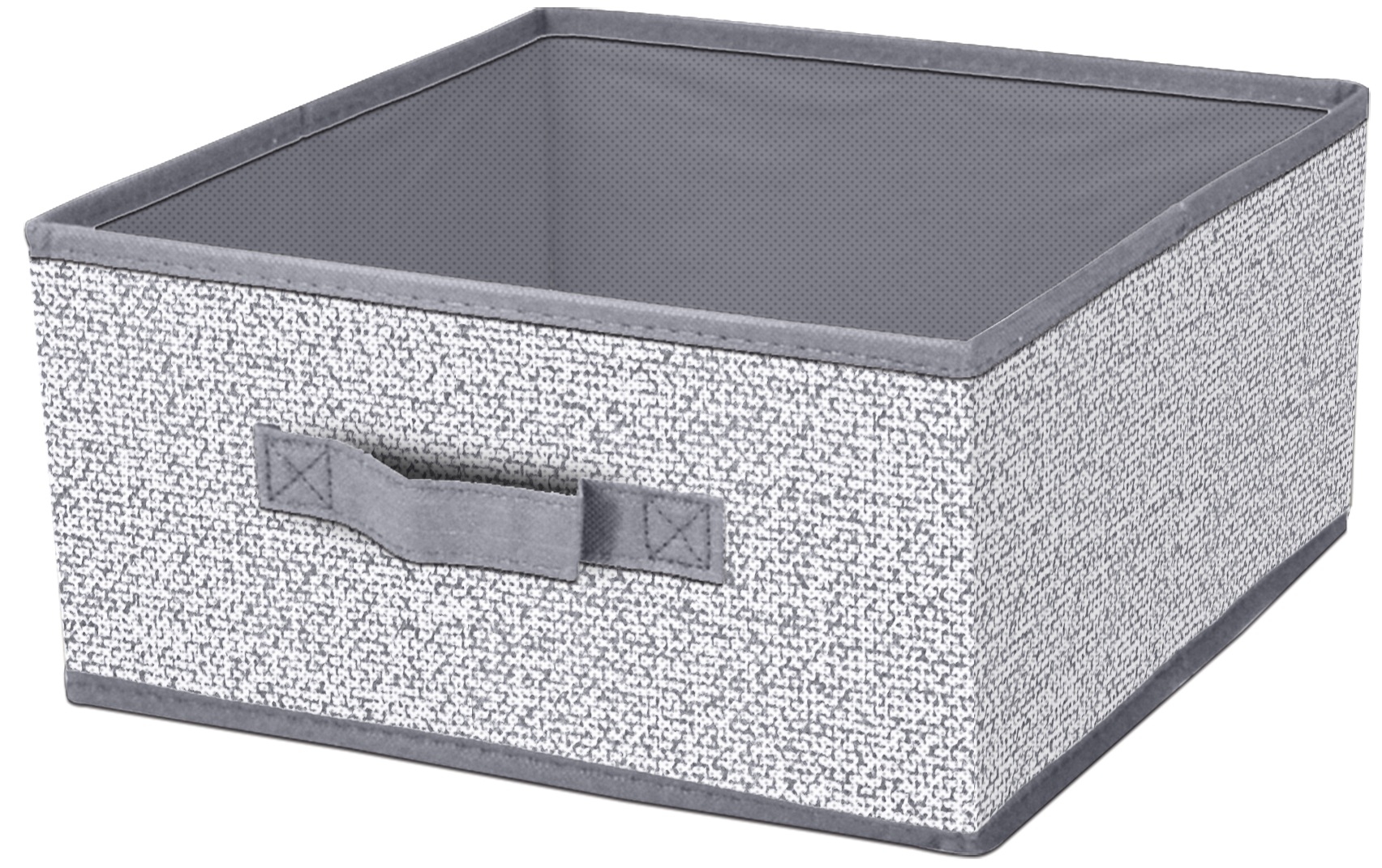 Корзина IDEA HOME NP-104S прям. ткан. Grey 30x30x15 см (NP-104S прям. ткан. Grey)