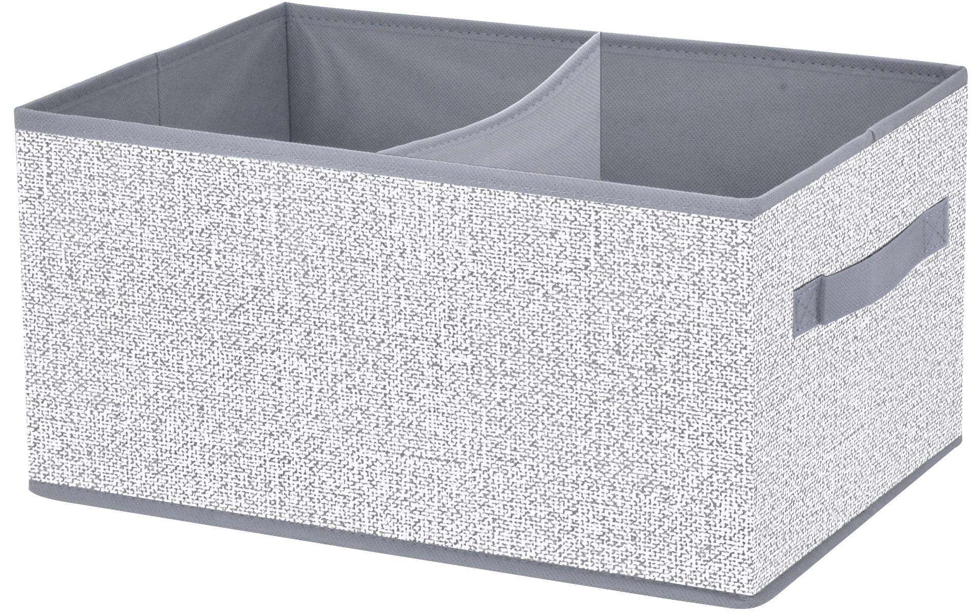Корзина IDEA HOME NP-945 прям. ткан. Grey 20x43x18 см (NP-945 прям. ткан. Grey)