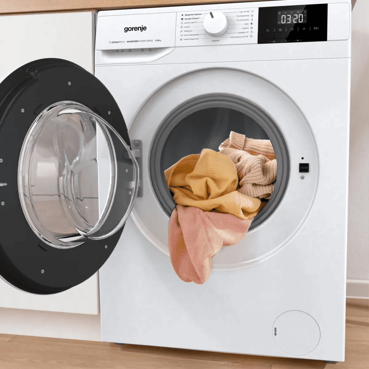 Пральна машина автоматична Gorenje WNGPI61SAS/UA (7311421)