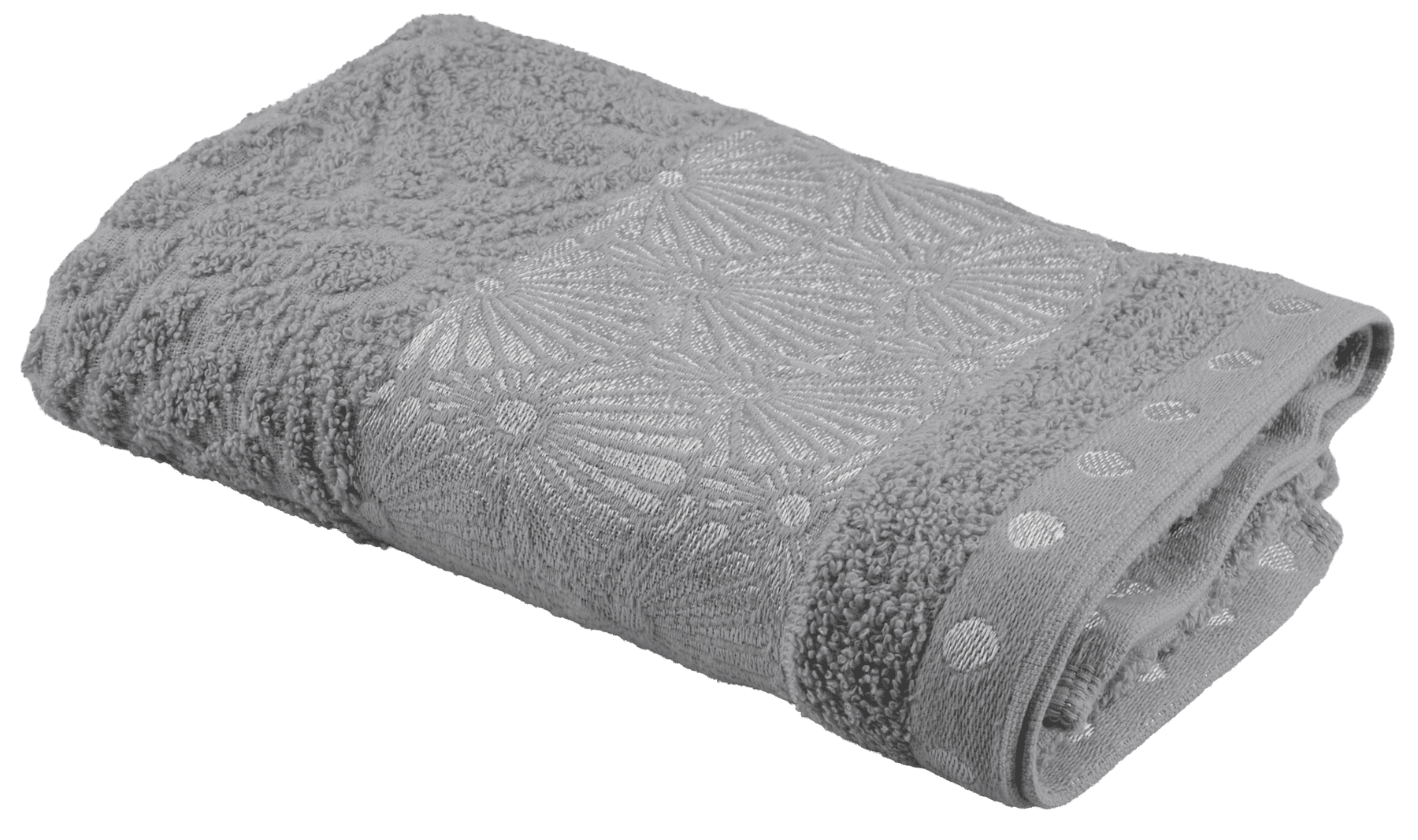 Текстиль банний SOHO Рушник 50*90 бавовна Flower Light Gray
