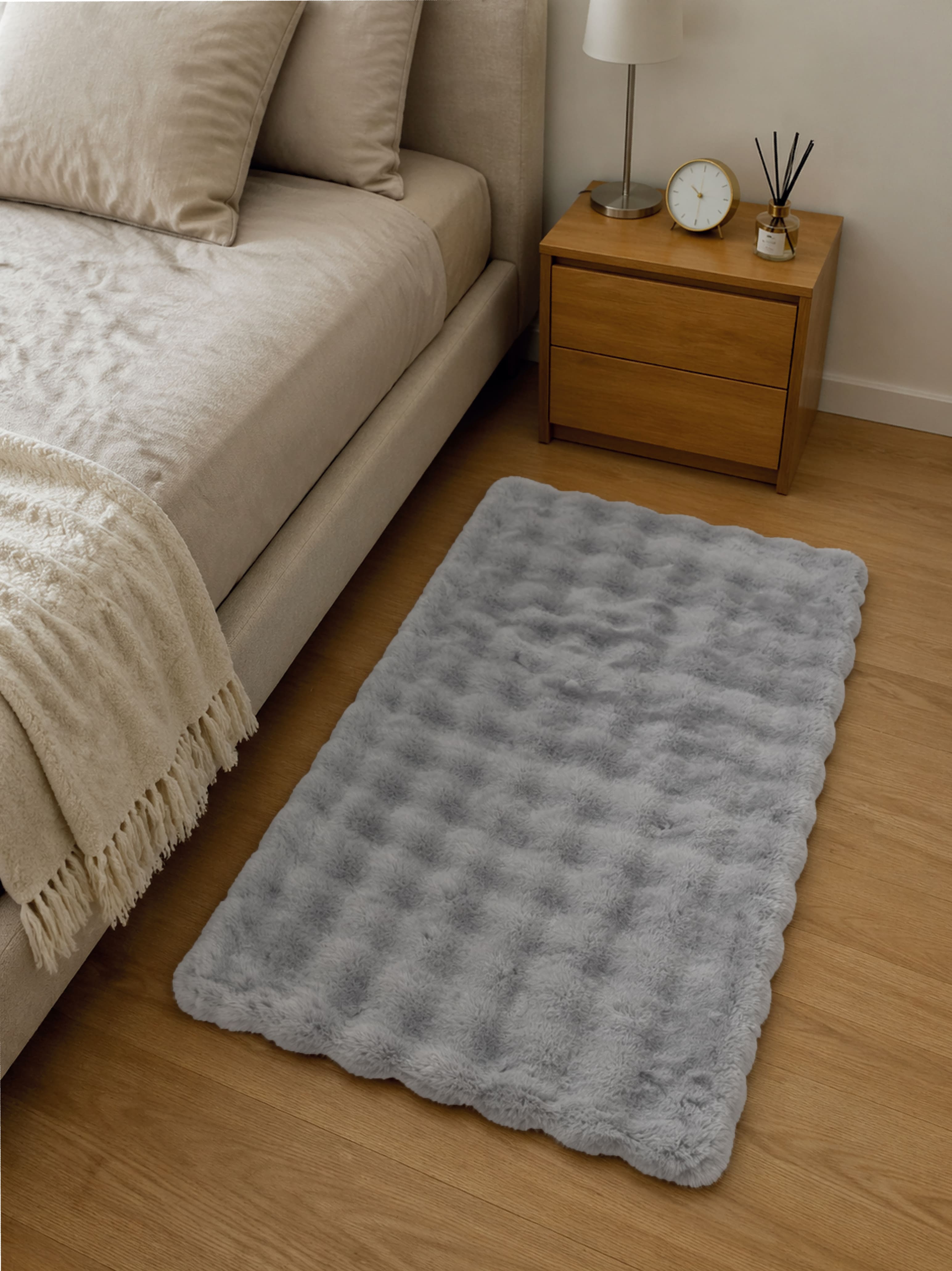 Текстиль банний SOHO Килимок 60*80 см Wavy Gray